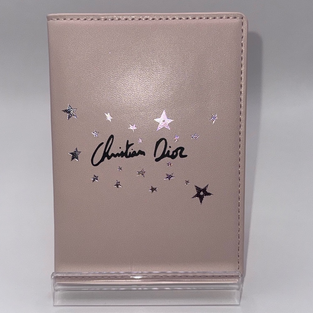 Christian Dior Pink Passport Holder